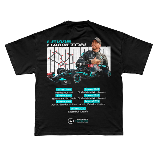 Lewis Hamilton Şampiyonluk T-shirt