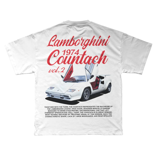 Lamborghini Countach 1974 Vintage T-shirt