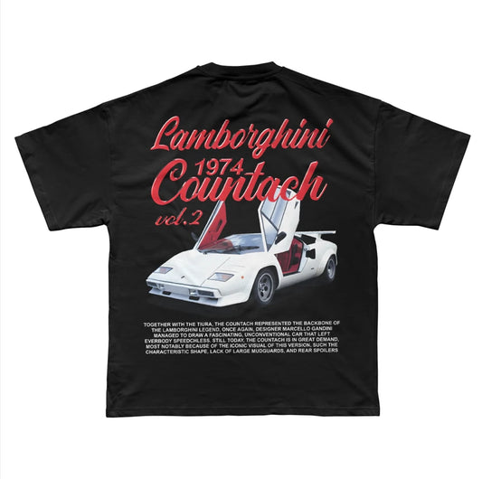 Lamborghini Countach 1974 Vintage T-shirt