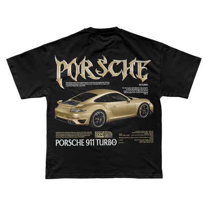 Porsche 911 Turbo Premium Tasarım T-shirt