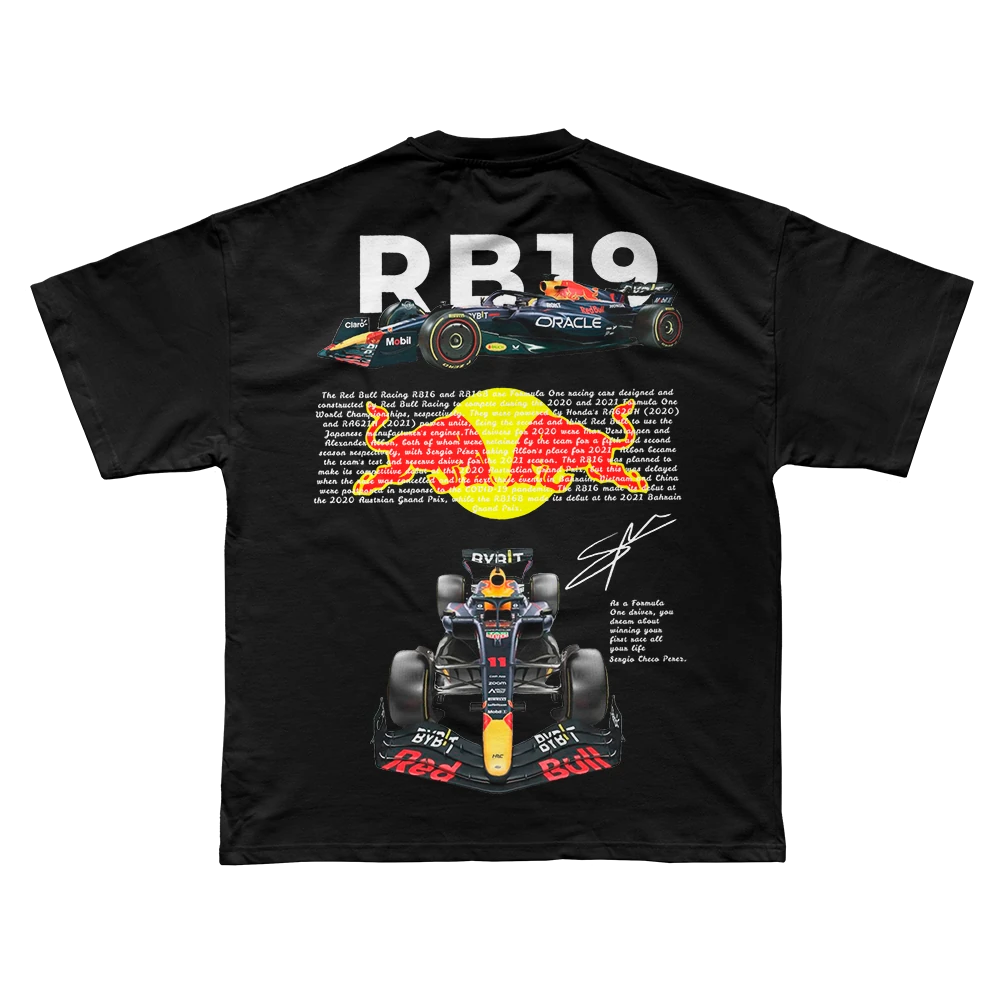Red Bull Racing RB19 F1 Aracı T-shirt
