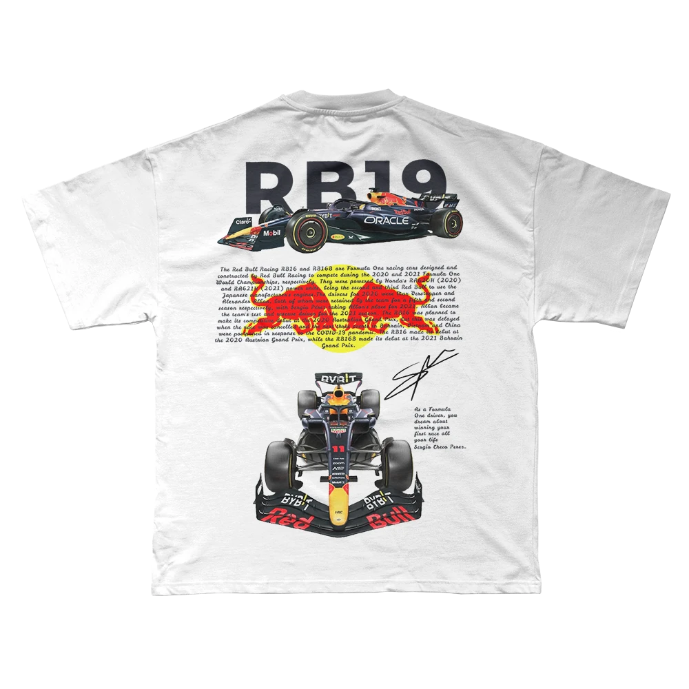 Red Bull Racing RB19 F1 Aracı T-shirt