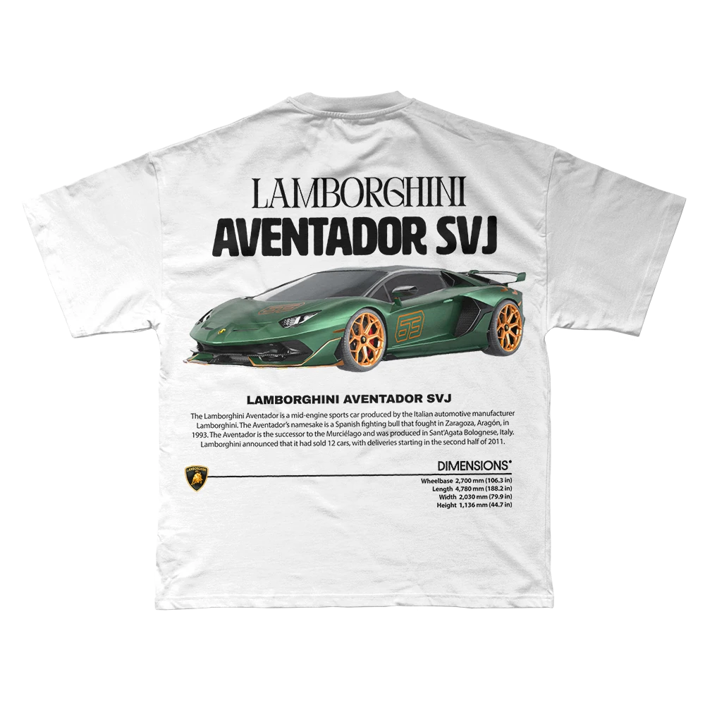 Lamborghini Aventador SVJ T-shirt